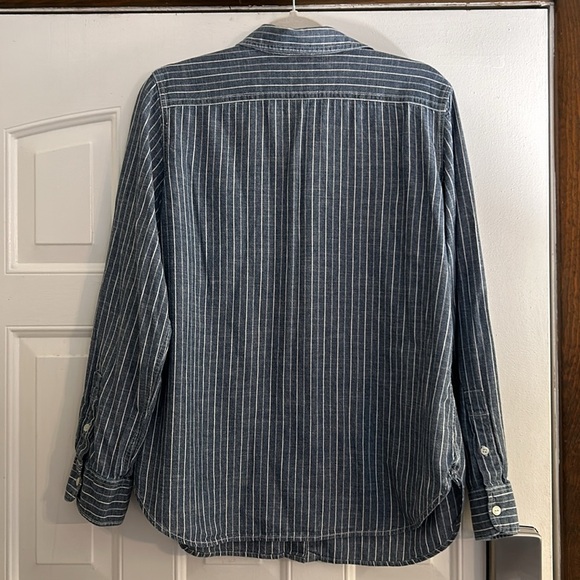 LAUREN RALPH LAUREN COTTON BUTTON DOWN SHIRT LARGE - Picture 9 of 12